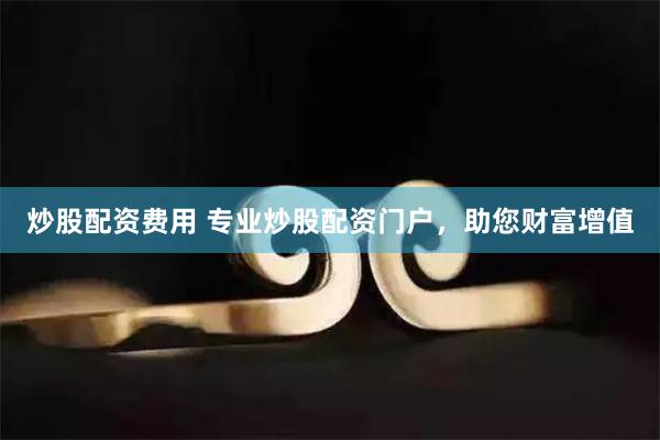 炒股配资费用 专业炒股配资门户，助您财富增值